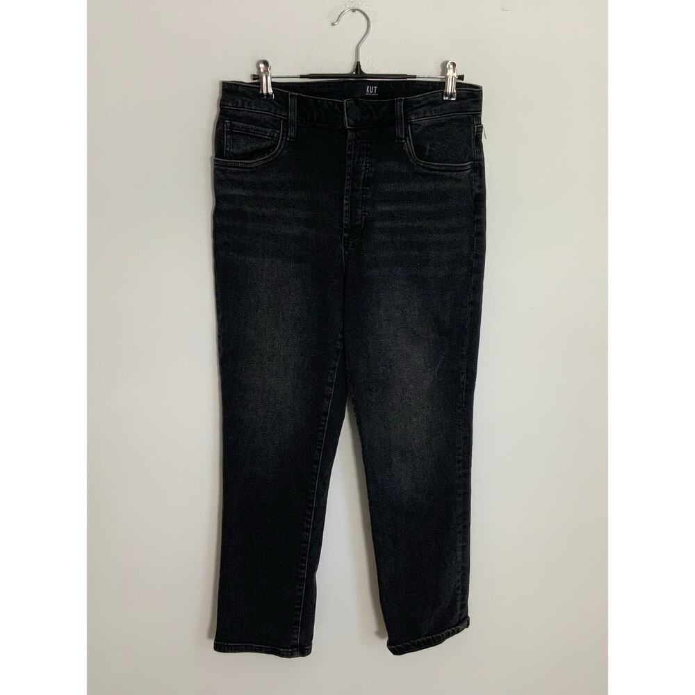 Kut From the Kloth Rosa Crop Vintage Straight Leg size 6
